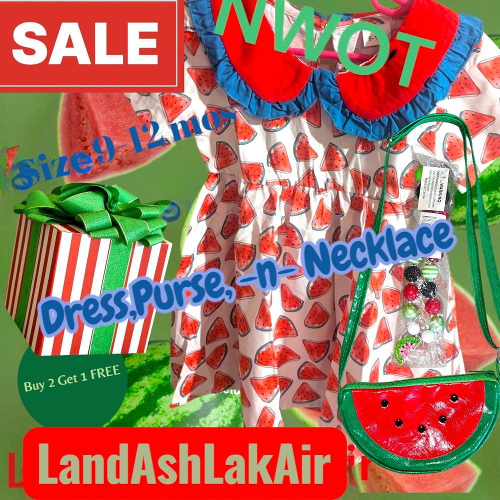 Watermelon Kids Matching Set